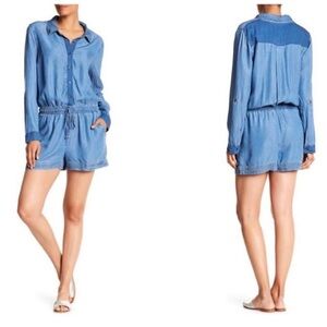 Splendid Light Blue Denim Shirt